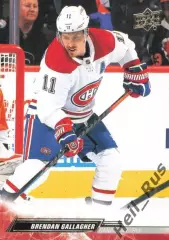 Карточка Brendan Gallagher/Брендан Галлахер Montreal Canadiens/Монреаль НХЛ NHL