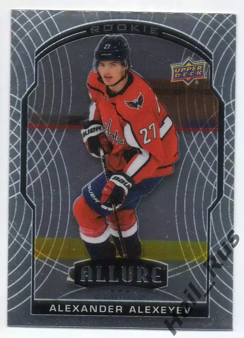 Карточка Александр Алексеев Washington Capitals/Вашингтон, Салават Юлаев НХЛ/КХЛ