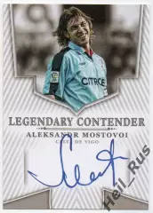 Футбол. Карточка с напечатанным автографом Александр Мостовой (Сельта, Спартак)