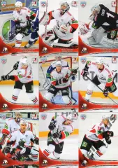 Хоккей. Трактор Челябинск 18 карточек КХЛ/KHL сезона 2013/14 SeReal (Кузнецов +)