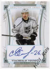 Хоккей. Карточка с напечатанным автографом Вячеслав Войнов (Los Angeles Kings)