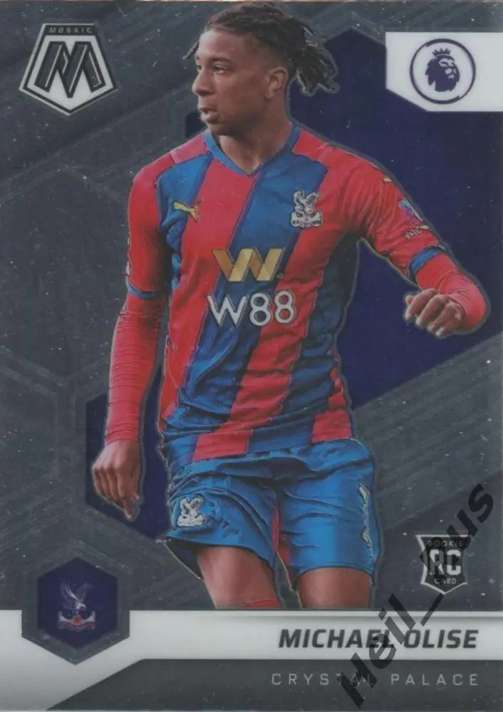 Футбол. Карточка Michael Olise/Майкл Олисе (Кристал Пэлас, Бавария) АПЛ 2021-22