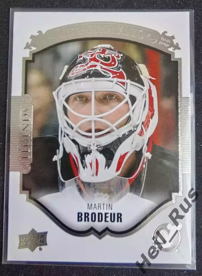 Карточка Martin Brodeur / Мартин Бродер (New Jersey Devils / Нью-Джерси) НХЛ/NHL