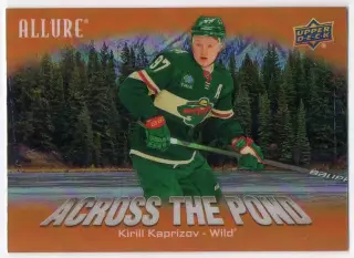 Карточка Кирилл Капризов Миннесота Уайлд, Металлург Новокузнецк/ЦСКА НХЛ/NHL/КХЛ