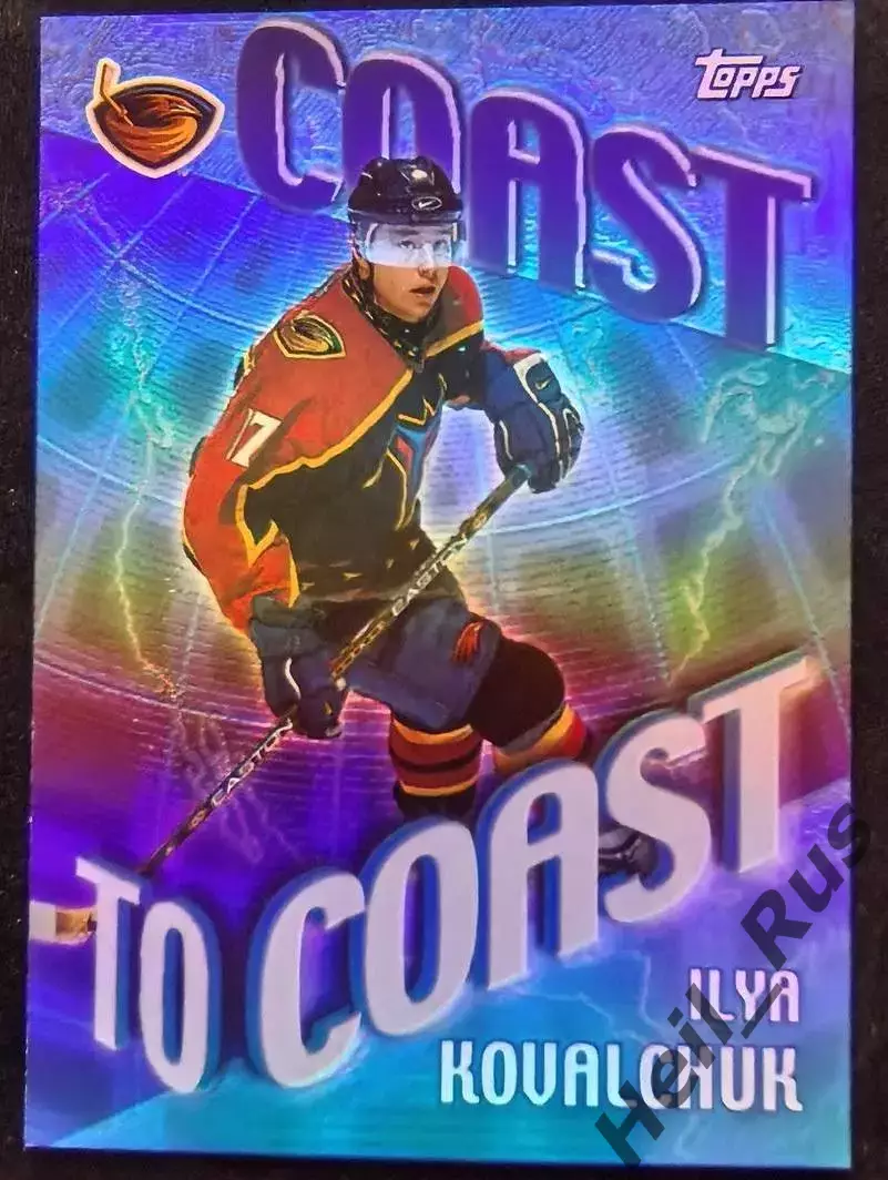 Карточка Илья Ковальчук Atlanta Thrashers/Атланта, СКА/Спартак/Авангард НХЛ, КХЛ