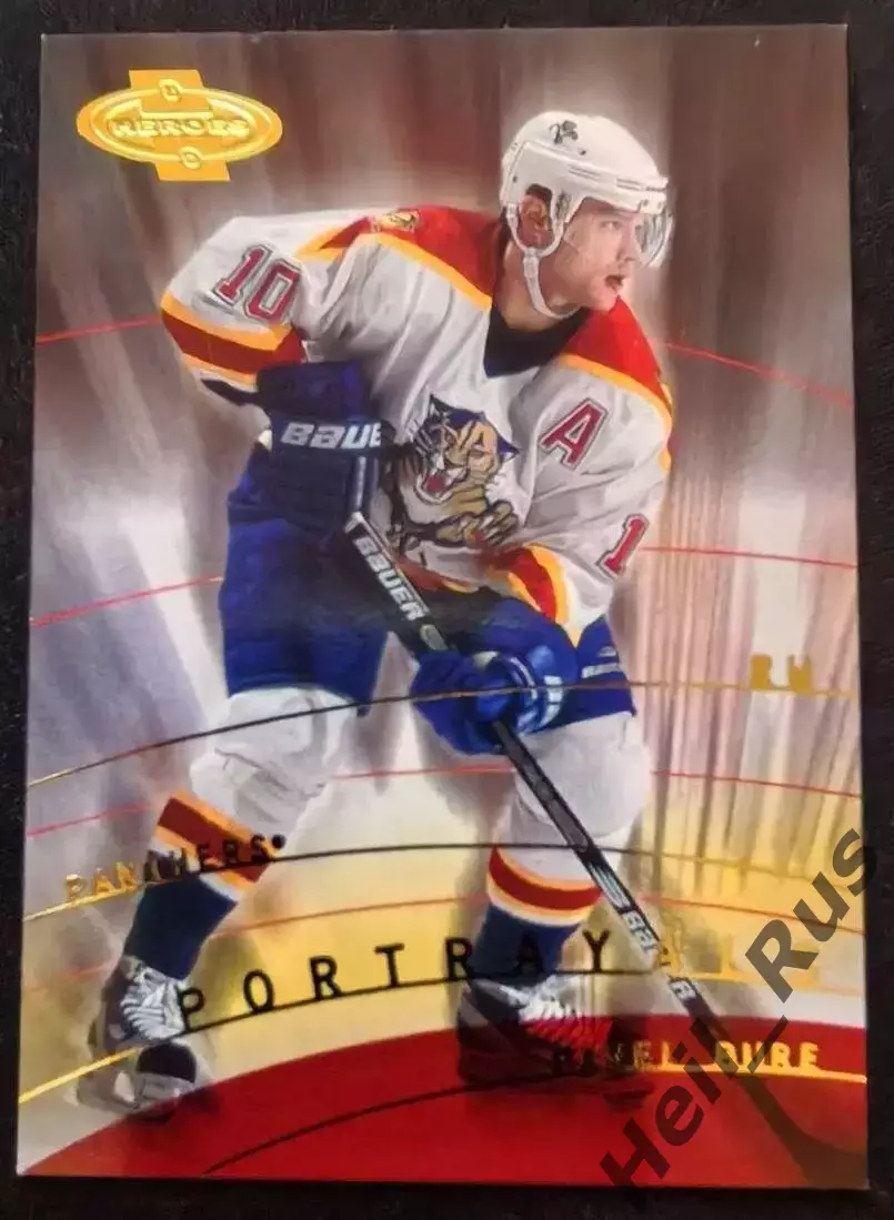 Карточка Павел Буре Florida Panthers/Флорида Пантерз/Спартак/ЦСКА Москва NHL/НХЛ