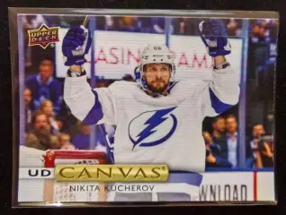 Карточка Никита Кучеров Tampa Bay Lightning/Тампа-Бэй Лайтнинг, ЦСКА NHL-НХЛ-КХЛ