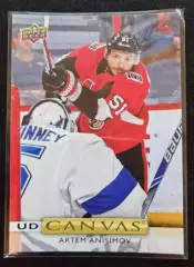 Карточка Артем Анисимов Ottawa Senators/Оттава, Локомотив Ярославль NHL/НХЛ КХЛ