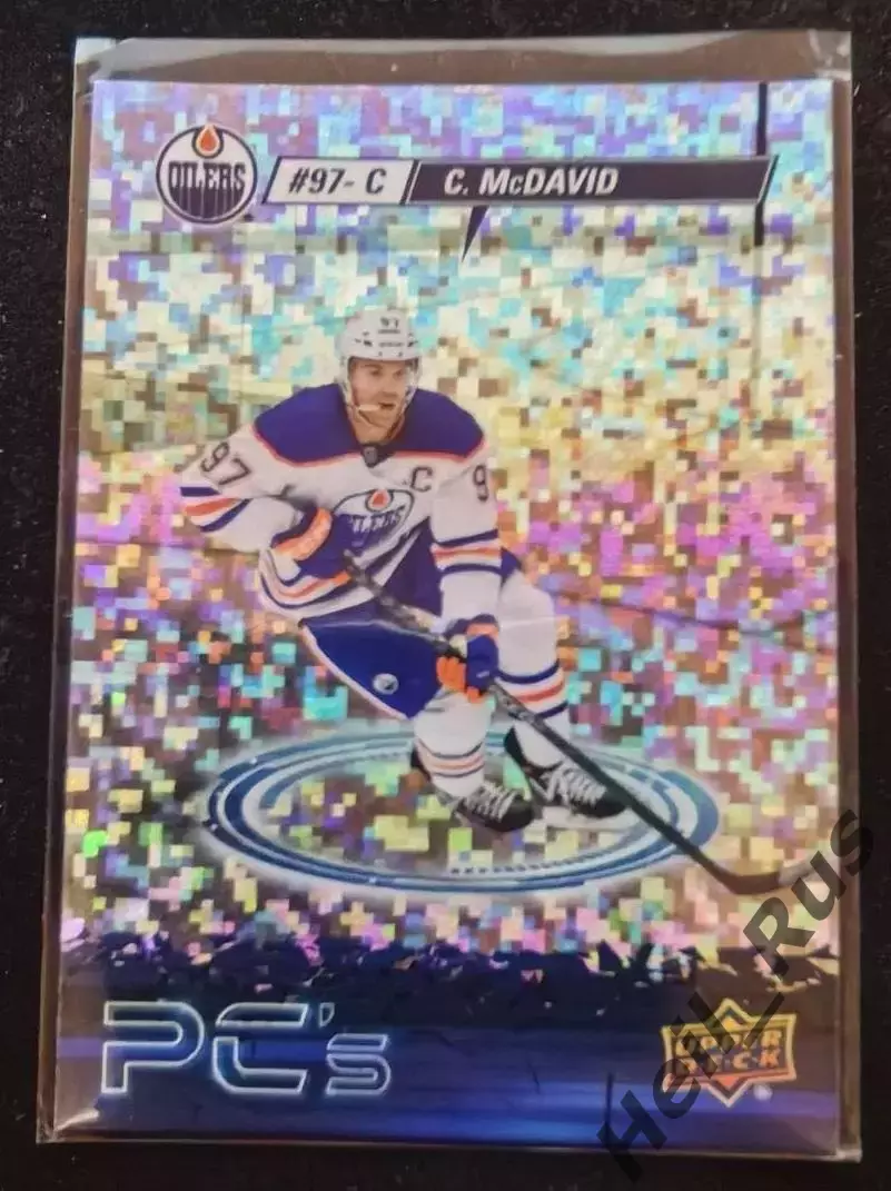 Карточка Connor McDavid/Коннор Макдэвид Edmonton Oilers/Эдмонтон Ойлерз, НХЛ NHL