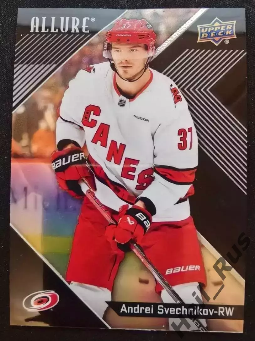 Хоккей. Карточка Андрей Свечников (Carolina Hurricanes/Каролина/Ак Барс) NHL/НХЛ