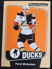 Хоккей Карточка Павел Минтюков Anaheim Ducks/Анахайм Дакс, Динамо Москва НХЛ NHL