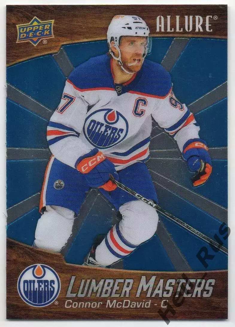 Карточка Connor McDavid/Коннор Макдэвид Edmonton Oilers/Эдмонтон Ойлерз, NHL/НХЛ