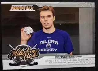 Карточка Connor McDavid/Коннор Макдэвид Edmonton Oilers/Эдмонтон Ойлерз, NHL/НХЛ