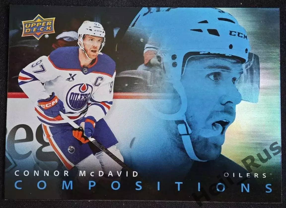 Карточка Connor McDavid/Коннор Макдэвид Edmonton Oilers/Эдмонтон Ойлерз; NHL/НХЛ