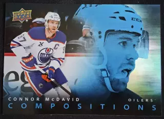 Карточка Connor McDavid/Коннор Макдэвид Edmonton Oilers/Эдмонтон Ойлерз; NHL/НХЛ