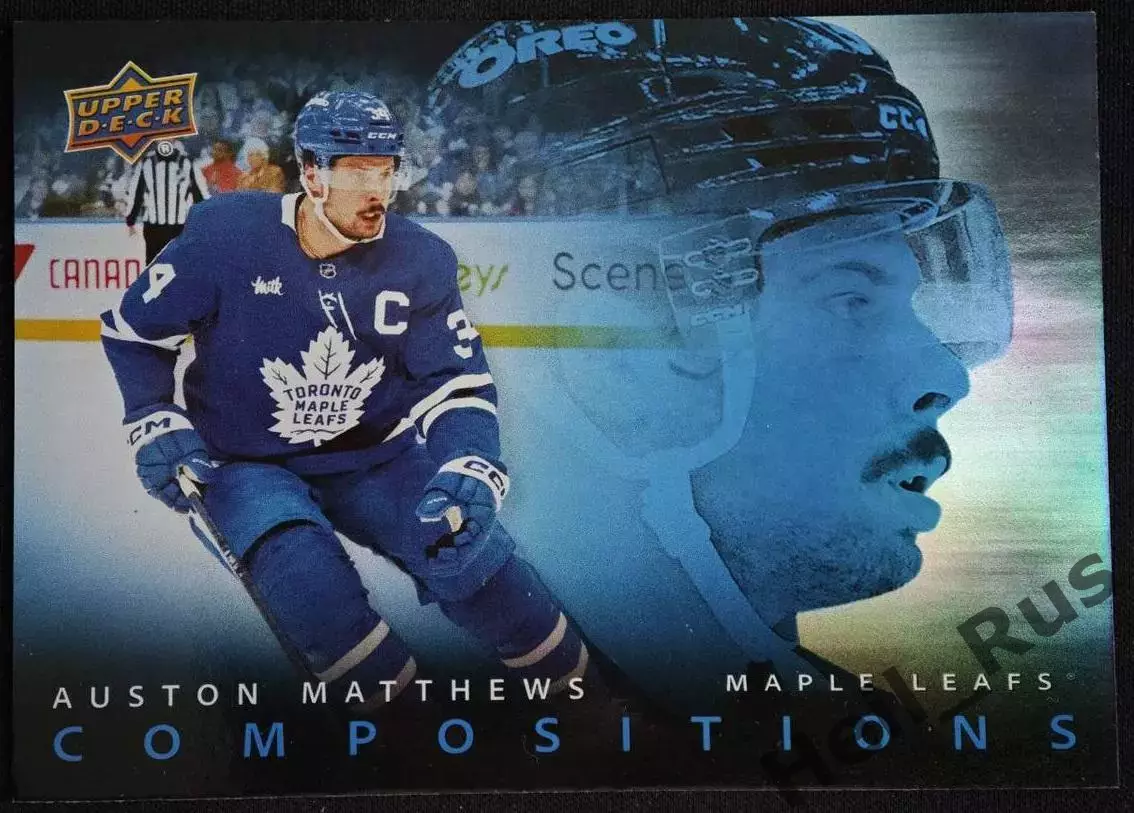 Карточка Auston Matthews/Остон Мэттьюс (Toronto Maple Leafs / Торонто) НХЛ / NHL