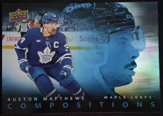 Карточка Auston Matthews/Остон Мэттьюс (Toronto Maple Leafs / Торонто) НХЛ / NHL