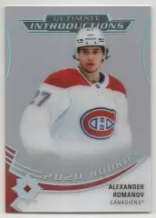 Хоккей. Карточка Александр Романов Montreal Canadiens/Монреаль, ЦСКА НХЛ/NHL КХЛ