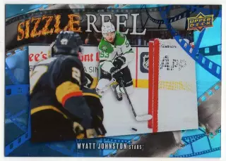 Хоккей Карточка Wyatt Johnston/Уайатт Джонстон Dallas Stars/Даллас Старз НХЛ NHL