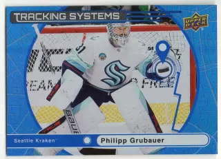 Карточка Philipp Grubauer/Филипп Грубауэр (Seattle Kraken/Сиэтл Кракен) NHL НХЛ