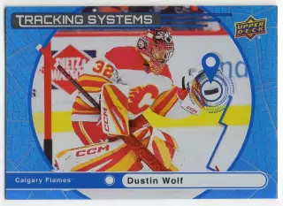 Хоккей. Карточка Dustin Wolf/Дастин Вольф Calgary Flames/Калгари Флэймз, НХЛ/NHL