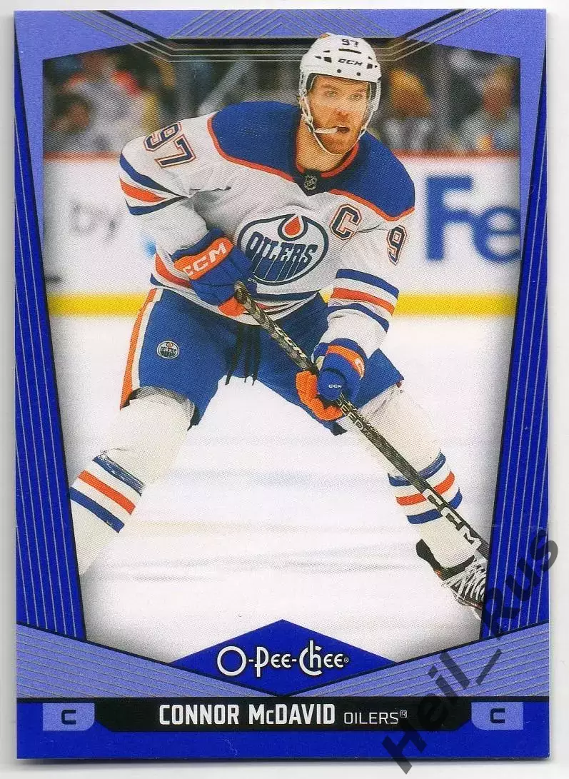 Карточка Connor McDavid/Коннор Макдэвид Edmonton Oilers/Эдмонтон Ойлерз NHL-НХЛ