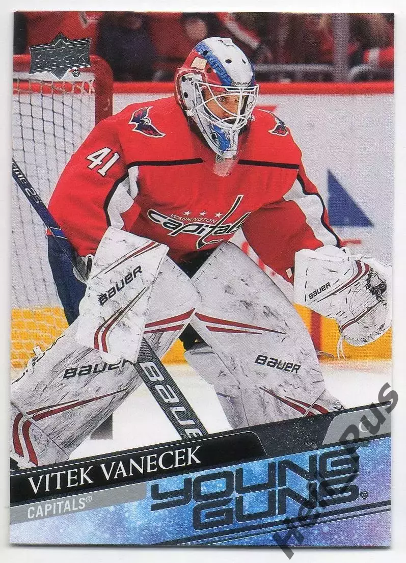 Карточка Vitek Vanecek / Витек Ванечек (Washington Capitals / Вашингтон) НХЛ/NHL