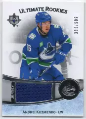 Карточка Андрей Кузьменко Vancouver Canucks/Ванкувер Кэнакс СКА/ЦСКА НХЛ/NHL/КХЛ