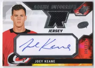 Карточка автограф Джозеф Кин (Carolina Hurricanes/Каролина, Спартак) НХЛ/NHL/КХЛ