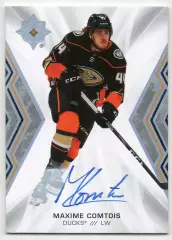 Карточка автограф Максим Комтуа Anaheim Ducks/Анахайм Дакс/Динамо Москва НХЛ/КХЛ