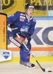 Хоккей. Карточка Niklas Arell/Никлас Арелл (BIK Karlskoga/БИК Карлскуга) 2012/13