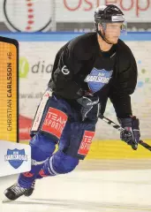 Хоккей Карточка Christian Carlsson/Кристиан Карлссон BIK Karlskoga/БИК Карлскуга