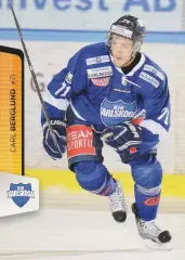 Хоккей. Карточка Carl Berglund/Карл Берглунд BIK Karlskoga/БИК Карлскуга 2012/13