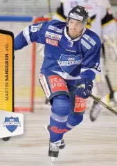 Хоккей. Карточка Martin Sandgren/Мартин Сандгрен (BIK Karlskoga/БИК Карлскуга)