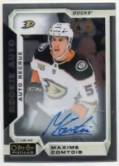 Карточка автограф Максим Комтуа Anaheim Ducks/Анахайм Дакс/Динамо Москва НХЛ/КХЛ