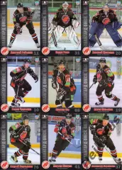 Хоккей. Авангард Омск 24 карточки 2010/11 SeReal КХЛ/KHL (Рябыкин, Ягр и др.)