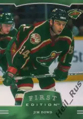 Хоккей. Карточка Jim Dowd / Джим Дауд (Minnesota Wild / Миннесота Уайлд) НХЛ/NHL