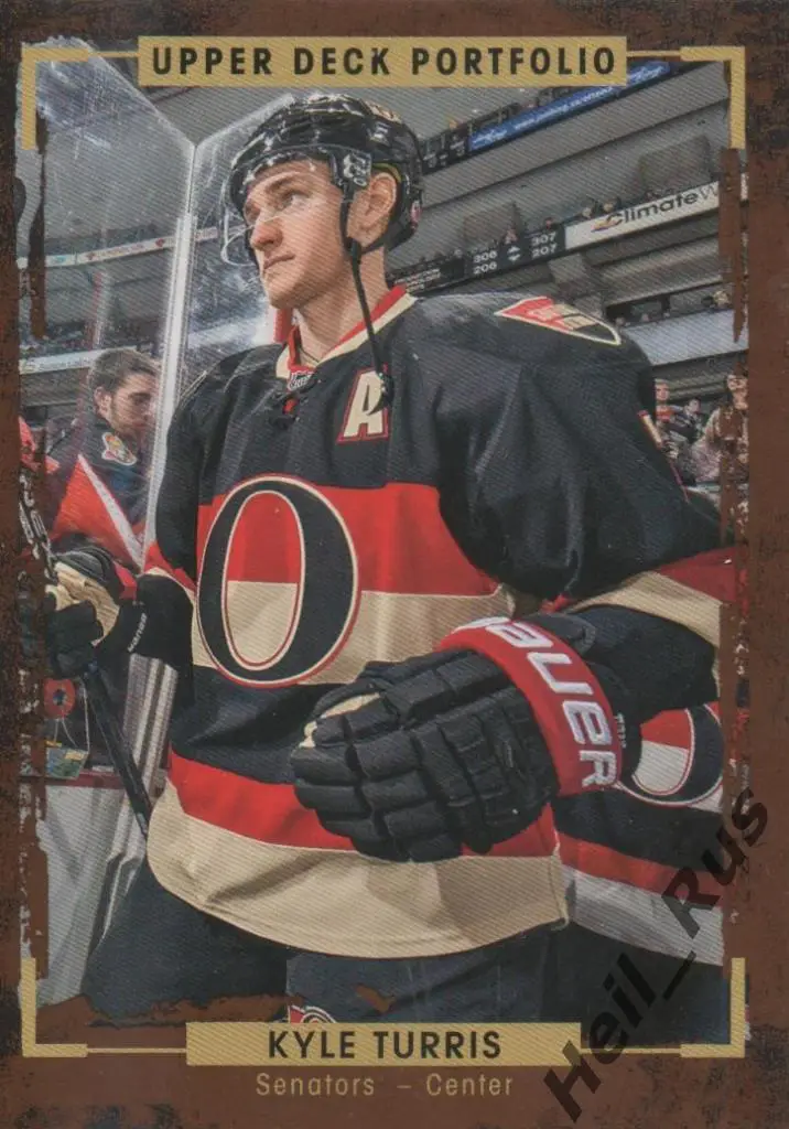 Хоккей Карточка Kyle Turris/Кайл Террис Ottawa Senators/Оттава Сенаторз НХЛ/NHL