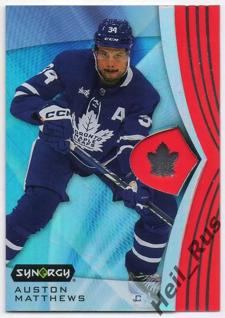 Карточка Auston Matthews / Остон Мэттьюс (Toronto Maple Leafs/Торонто) NHL / НХЛ