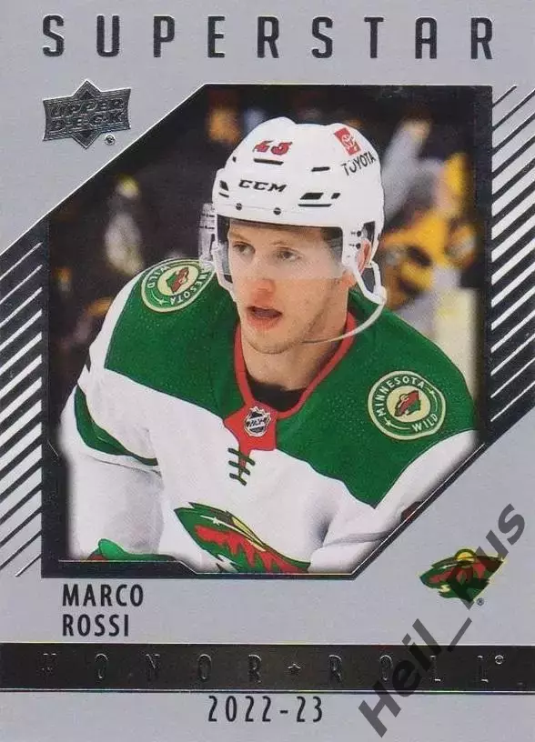 Хоккей Карточка Marco Rossi/Марко Росси (Minnesota Wild/Миннесота Уайлд) НХЛ/NHL