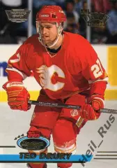 Хоккей. Карточка Ted Drury / Тед Друри (Calgary Flames / Калгари Флэймз) НХЛ/NHL