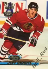 Хоккей. Карточка Jeff Shantz/Джефф Шанц (Chicago Blackhawks/Чикаго) НХЛ/NHL