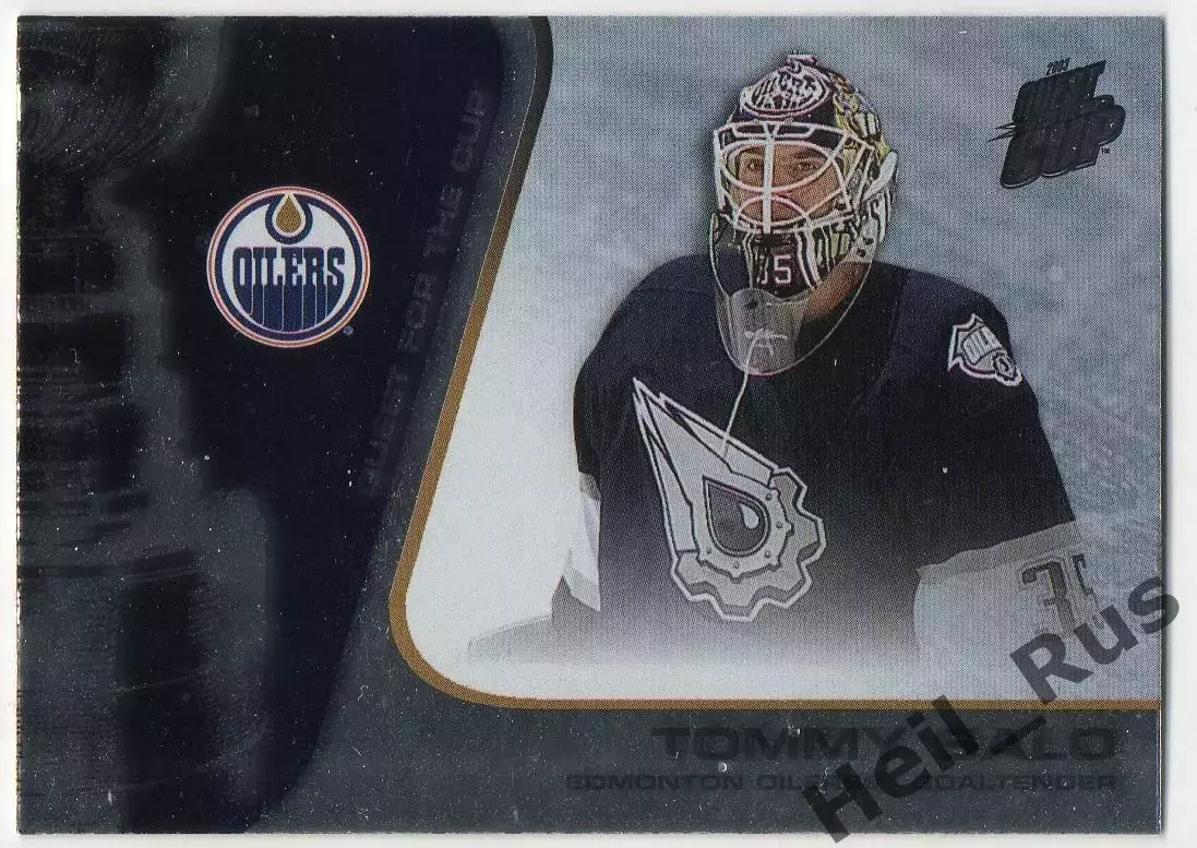 Хоккей Карточка Tommy Salo/Томми Сало (Edmonton Oilers/Эдмонтон Ойлерз) НХЛ/NHL