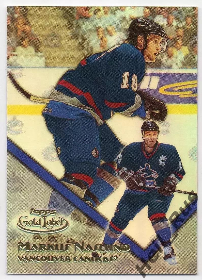 Карточка Markus Naslund/Маркус Неслунд Vancouver Canucks/Ванкувер Кэнакс NHL/НХЛ