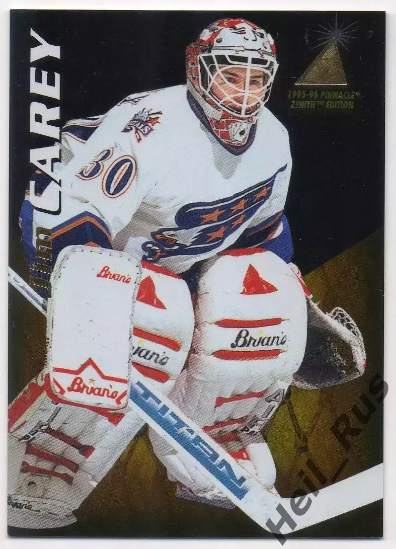 Карточка Jim Carey / Джим Кэри (Washington Capitals/Вашингтон Кэпиталз) НХЛ/NHL