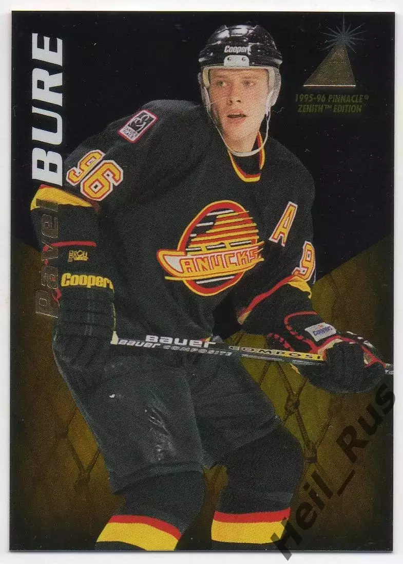 Карточка Павел Буре (Vancouver Canucks/Ванкувер Кэнакс, ЦСКА, Спартак) НХЛ / NHL