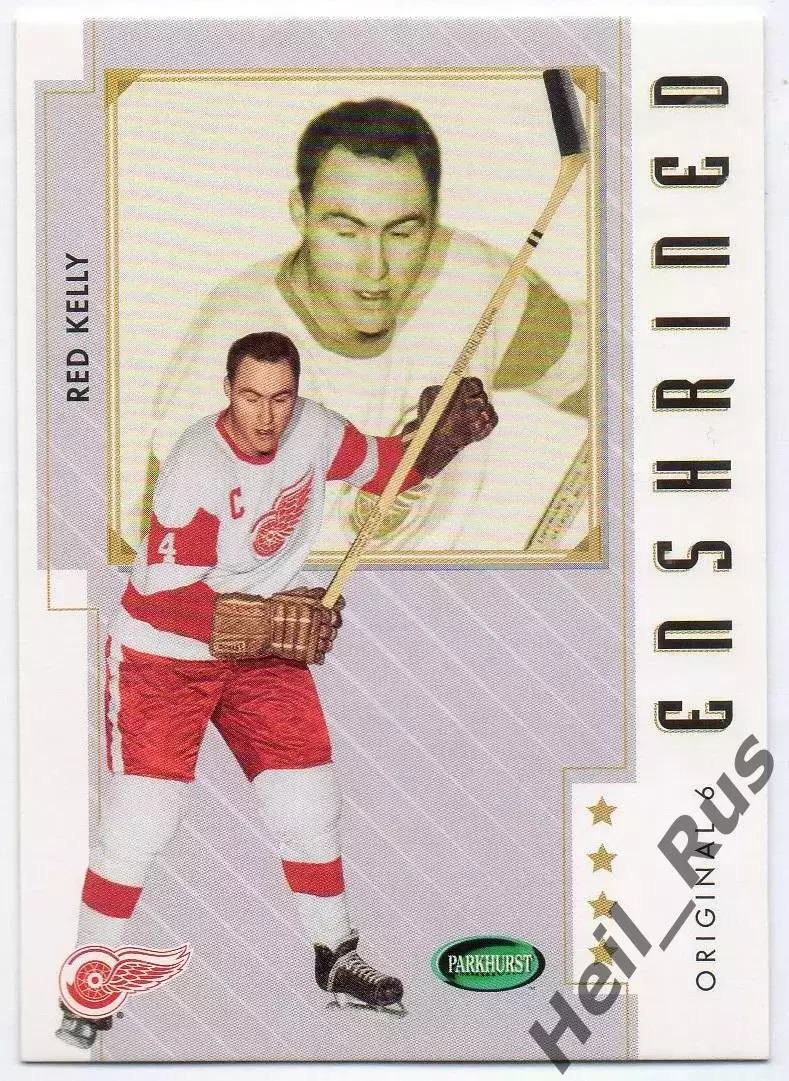 Хоккей; Карточка Red Kelly/Ред Келли Detroit Red Wings/Детройт Ред Уингз НХЛ/NHL
