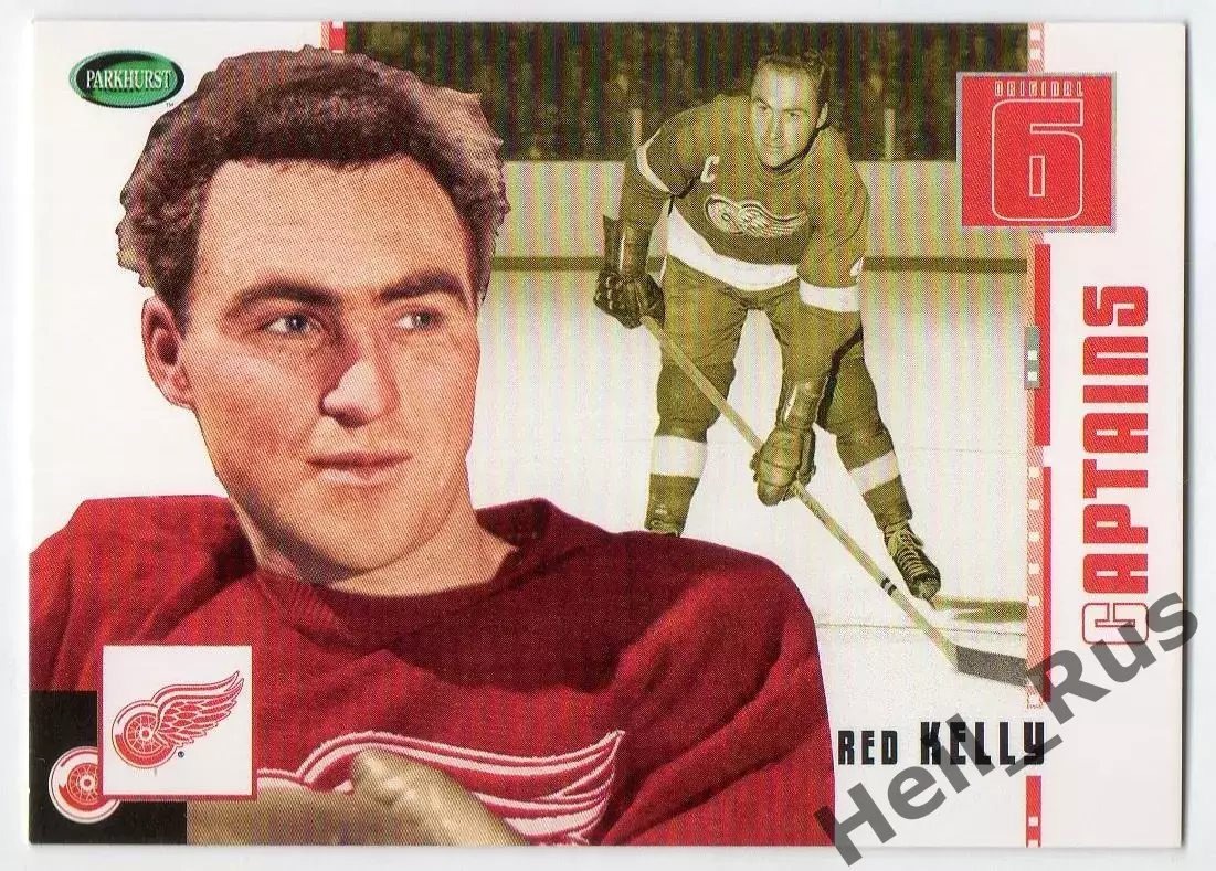 Хоккей; Карточка Red Kelly/Ред Келли Detroit Red Wings/Детройт Ред Уингз НХЛ/NHL