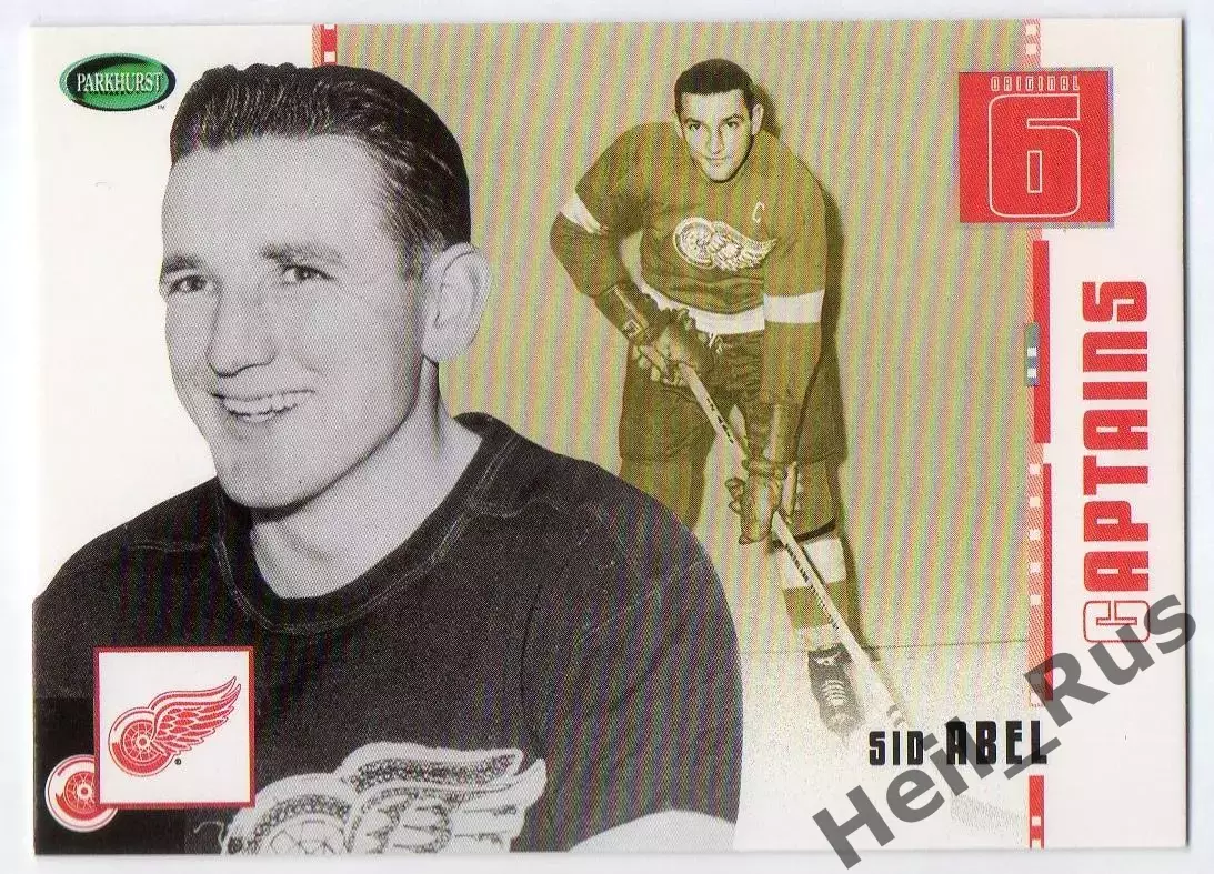 Хоккей. Карточка Sid Abel/Сид Абель Detroit Red Wings/Детройт Ред Уингз НХЛ/NHL