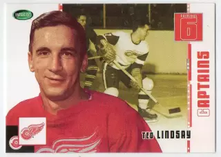 Карточка Ted Lindsay/Тед Линдсей (Detroit Red Wings/Детройт Ред Уингз) НХЛ/NHL